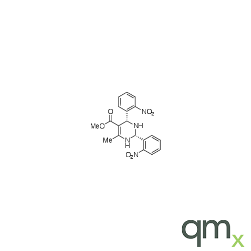 (2R,4R)-rel-1,2,3,4-Tetrahydro-6-methyl-2,4-bis(2-nitrophenyl)-5-pyrimidinecarboxylic Acid Methyl Ester, neat