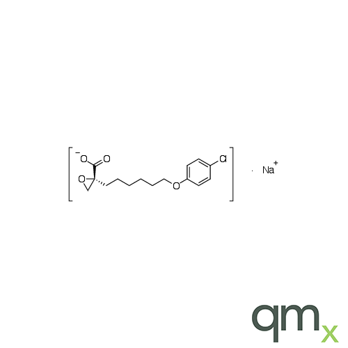 (2R)-2-[6-(4-Chlorophenoxy)hexyl]-oxiranecarboxylic Acid Sodium Salt, neat