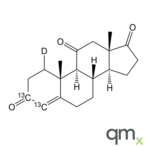 Adrenosterone-[2,3-13C2, 1-d], neat