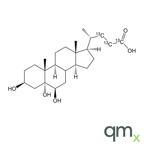 3ÃŸ,5a,6ÃŸ-Trihdyroxycholanic Acid-[13C3], neat