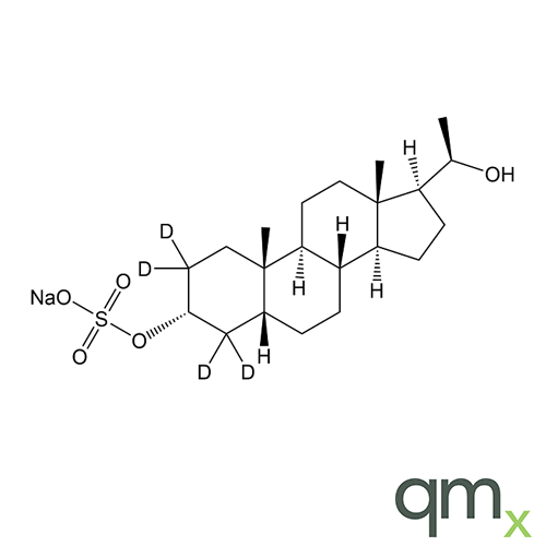 5ÃŸ-Pregnan-3a,20a -diol-[2,2,4,4-d4] Sulfate (PM3S, pregnanediol sulfate), neat