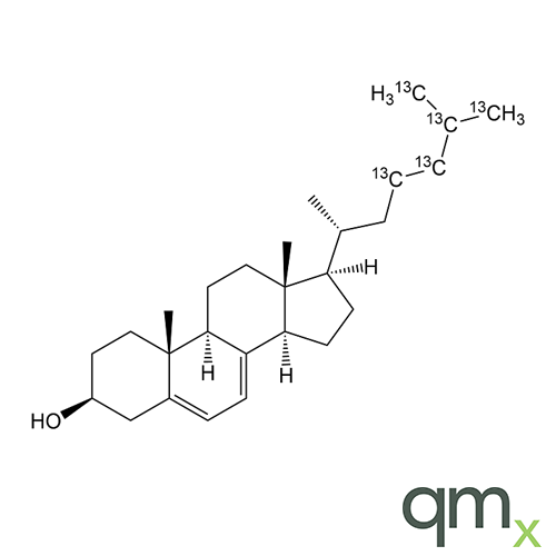 7-Dehydrocholesterol-[23,24,25,26,27-13C5], neat