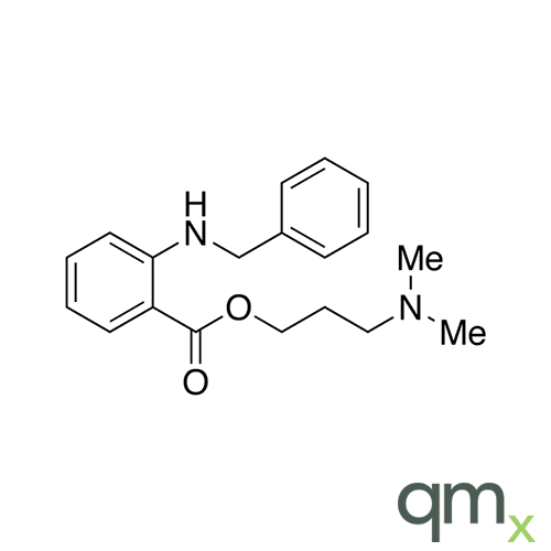 3-Dimethylaminopropyl-2-benzylaminobenzoate, neat