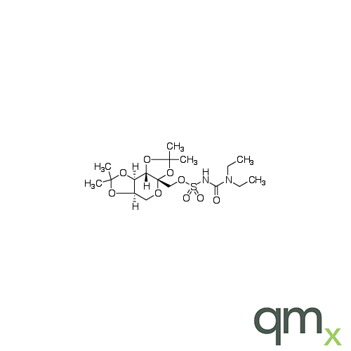 2,3:4,5-Bis-O-(1-methylethylidene)-ÃŸ-D-fructopyranose 1-[[(diethylamino)carbonyl]sulfamate], neat