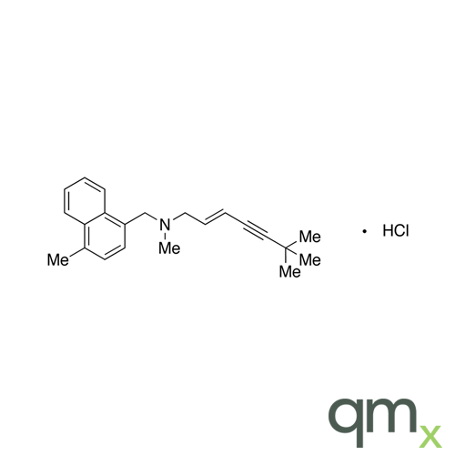 N-[(2E)-6,6-Dimethyl-2-hepten-4-yn-1-yl]-N,4-dimethyl-1-naphthalenemethanamine Hydrochloride, neat