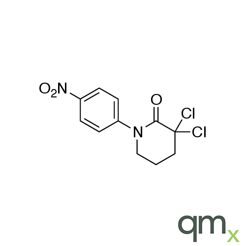 3,?3-?Dichloro-?1-?(4-?nitrophenyl)?piperidin-?2-?one, neat