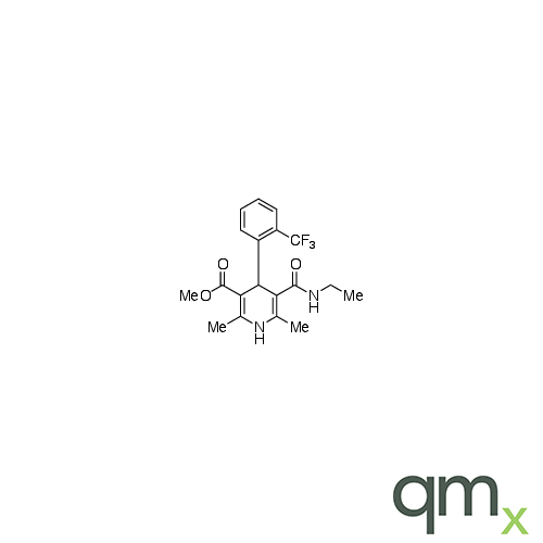 Methyl 1,4-Dihydro-4-(2â€™-trifluoromethyl)phenyl-pyridine-3-carboxylate-5-ethyl Carboxamide, neat