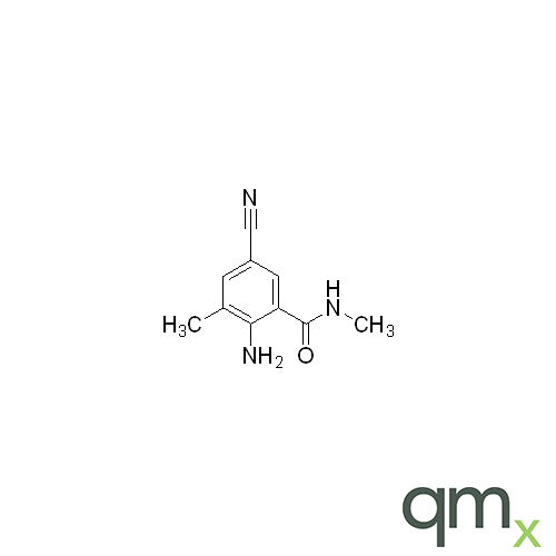 2-Amino-5-cyano-N-methyl-3-methylbenzamide, neat