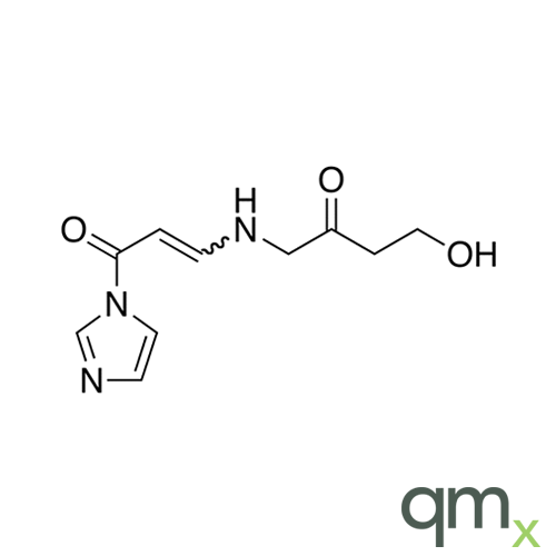 1-(4-Aza-8-hydroxy-6-oxo)oct-2-en-1-oylimidazole(mixture E/Z), neat
