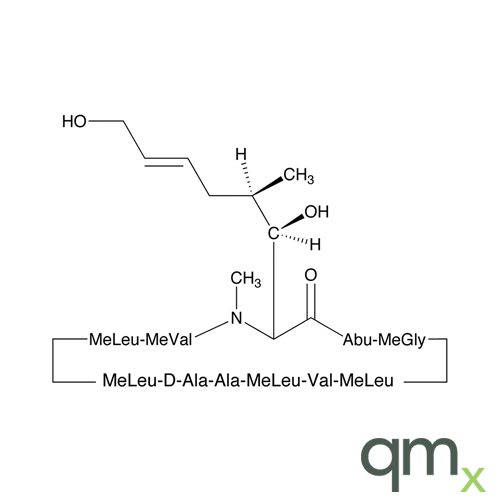Cyclosporin AM 1 (>80%), neat