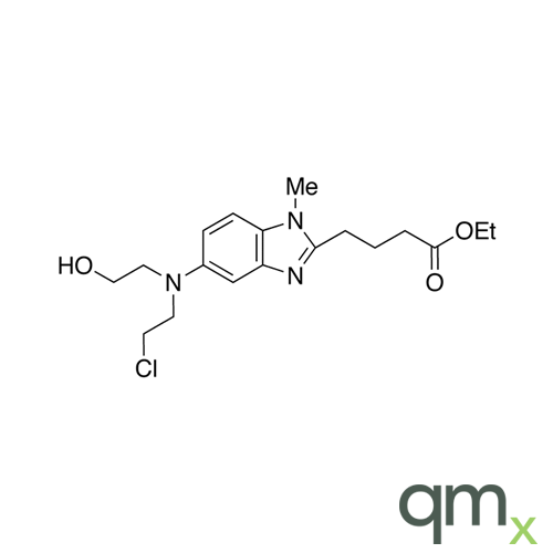 5-[(2-Chloroethyl)(2-hydroxyethyl)amino]-1-methyl-1H-benzimidazole-2-butanoic Acid Ethyl Ester, neat