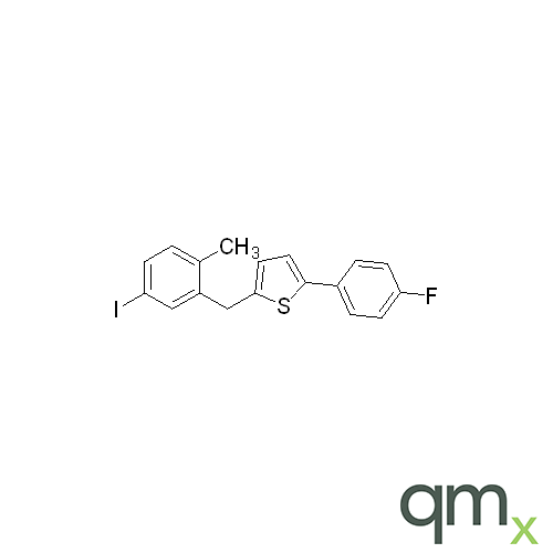 2-(4-Fluorophenyl)-5-[(5-iodo-2-methylphenyl)methyl]thiophene, neat