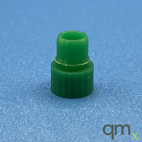 8mm Green PE Snap Plug w/ Starburst