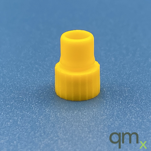 8mm Yellow PE Snap Plug w/ Starburst