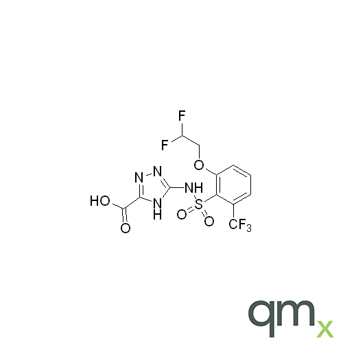 5-((2-(2,2-Difluoroethoxy)-6-(trifluoromethyl)phenyl)sulfonamido)-4H-1,2,4-triazole-3-carboxylic Acid, neat
