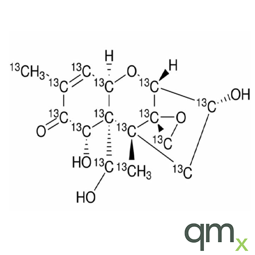 Deoxynivalenol 13C15, 25µg/ml in Acetonitrile - A2S Certified