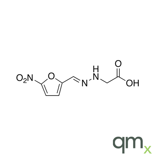 2-[-2[(5-Nitro-2-furanyl)methylene]hydrazinyl]acetic Acid, neat