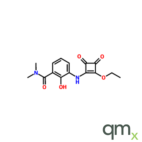 3-[(2-Ethoxy-3,4-dioxocyclobutyl)amino]-2-hydroxy-N,N-dimethylbenzamide, neat