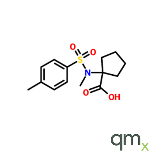 1-(N-Methyl-p-toluenesulfonamido)-cyclopentanecarboxylic acid, neat