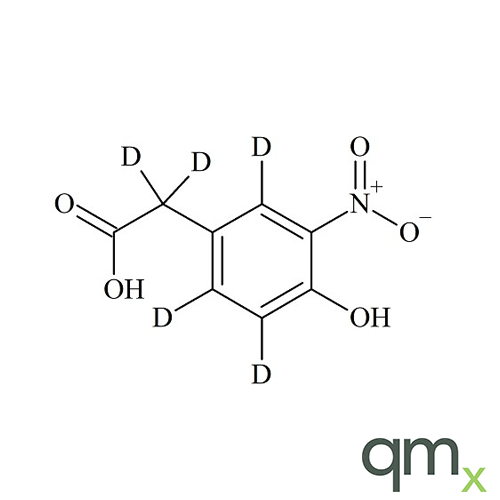 4-Hydroxy-3-nitrophenylacetic Acid-d5