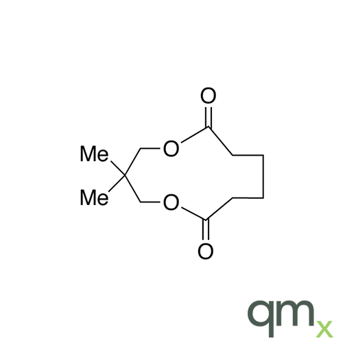 3,3-Dimethyl-1,5-dioxacycloundecane-6,11-dione, neat