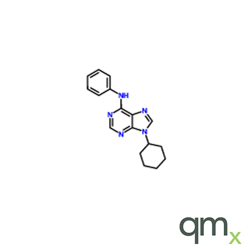 9-Cyclohexyl-N-phenyl-9H-purin-6-amine, neat