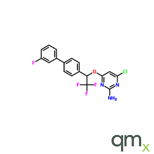 4-Chloro-6-[2,2,2-trifluoro-1-(3'-fluoro[1,1'-biphenyl]-4-yl)ethoxy]-2-pyrimidinamine, neat
