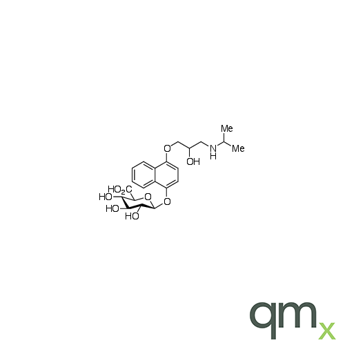 4-Hydroxy Propranolol ÃŸ-D-Glucuronide (Mixture of Diastereomers), neat