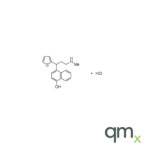 4-[3-(Methylamino)-1-(2-thienyl)propyl]-1-naphthalenol Hydrochloride(Duloxetine Impurity), neat