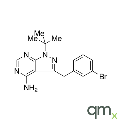 4-Amino-1-tert-butyl-3-(3-bromobenzyl)pyrazolo[3,4-d]pyrimidine, neat