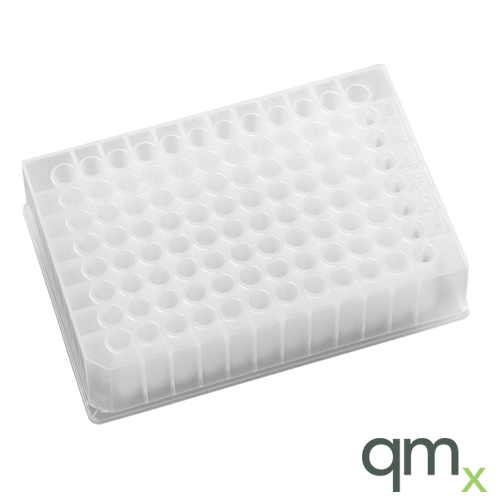 96 well Polypropylene, 400µl Short drip Polypropylene, mean pore size 0.45µm