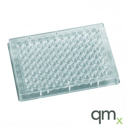96 well Polystyrene, clear, U bottom, 270µl, sterile, individually packed