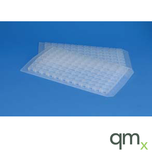 96-well Round (7mm Diameter Plug) Clear Sealing Mat with Spray Coated PTFE/Premium Silicone
