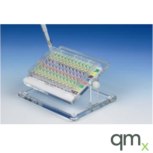 96-well plate tilting stand