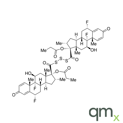 (6a,11ÃŸ,16a,17a)-(6'a,11'ÃŸ,16'a,17'a)-17,17'-(Trithiodicarbonyl)bis[6,9-difluoro-11-hydroxy-16-methyl-17-(1-oxopropoxy)-androsta-1,4-dien-3-one, neat