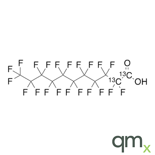 Perfluorodecanoic acid 13C2 (1,2-13C2), 50Âµg/ml in Methanol:Water - Ehrenstorfer