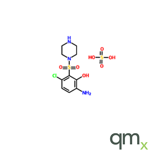 2-Amino-5-chloro-6-[(piperazin-1-yl)sulfonyl]phenol sulfate, neat