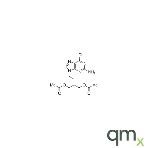 9-[4-Acetoxy-3-(acetoxymethyl)butyl]-2-amino-6-chloropurine, neat