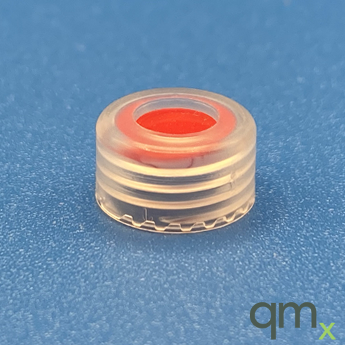 9mm Cap, Natural, PTFE/Silicone/PTFE