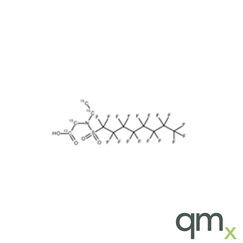 2-(N-Ethylperfluorooctanesulfonamido)acetic acid 13C4, 50Âµg/ml in Methanol:Water