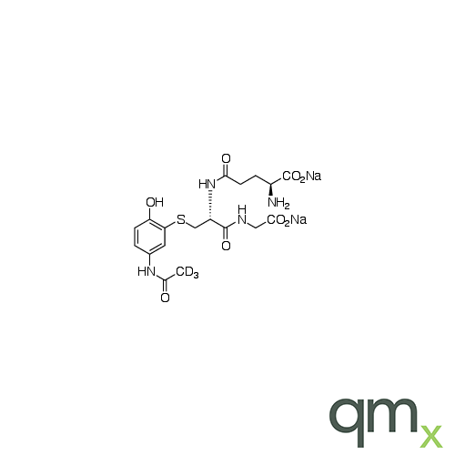 Acetaminophen Glutathione-d3 Disodium Salt (~90%), neat