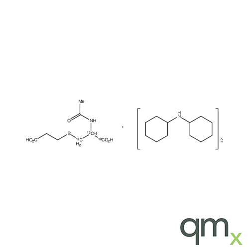 N-Acetyl-S-(2-carboxyethyl)-L-cysteine-13C3 Bis(dicyclohexylamine) Salt, neat
