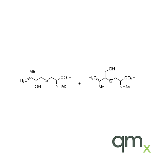 (R,S)-N-Acetyl-S-(2-hydroxy-3-methyl-3-buten-1-yl)-L-cysteine +(R,S)-N-Acetyl-S-[1-(hydroxymethyl)-2-methyl-2-propen-1-yl)-L-cysteine(Mixture), neat