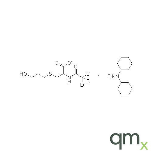 N-Acetyl-d3-S-(3-hydroxypropyl)cysteine, Dicyclohexylammonium Salt, neat