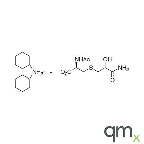 N-Acetyl-S-(2-hydroxy-3-propionamide)-L-cysteine Dicyclohexylammonium Salt, neat