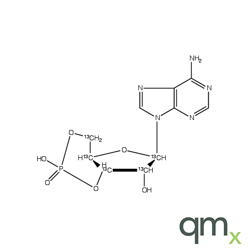 Adenosine-3â,5â-cyclic-13C5 Monophosphate, neat