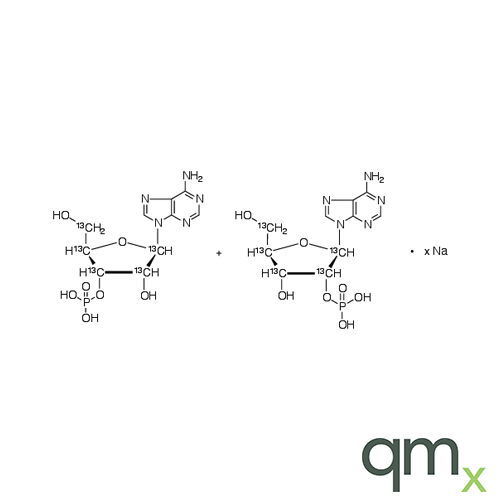 Adenosine Monophosphate (mixture of 2â€™(3â€™)-phosphate isomers)-13C5 Sodium Salt, neat
