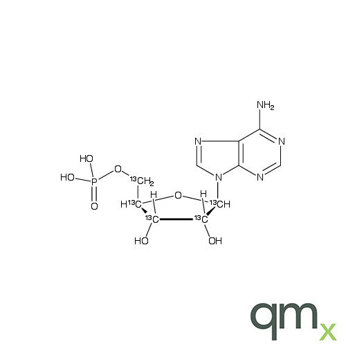 Adenosine 5'-Monophosphate-13C5, neat