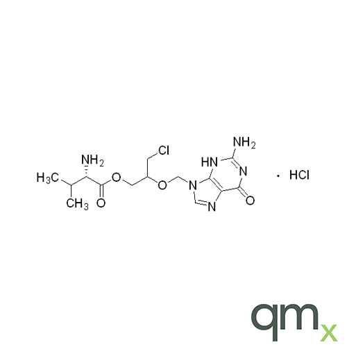 2-[(2-Amino-6-oxo-1,6-dihydro-9H-purin-9-yl)methoxy]-3-chloropropyl Valinate Hydrochloride, neat