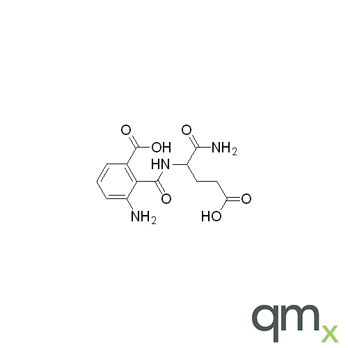 3-Amino-N-(1-carbamoyl-3-carboxypropyl)phthalamic Acid, neat